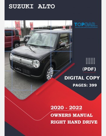 suzuki alto lapin 2020 2021 2022 owners manual